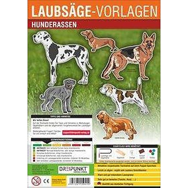 Laubsägevorlage Hunderassen