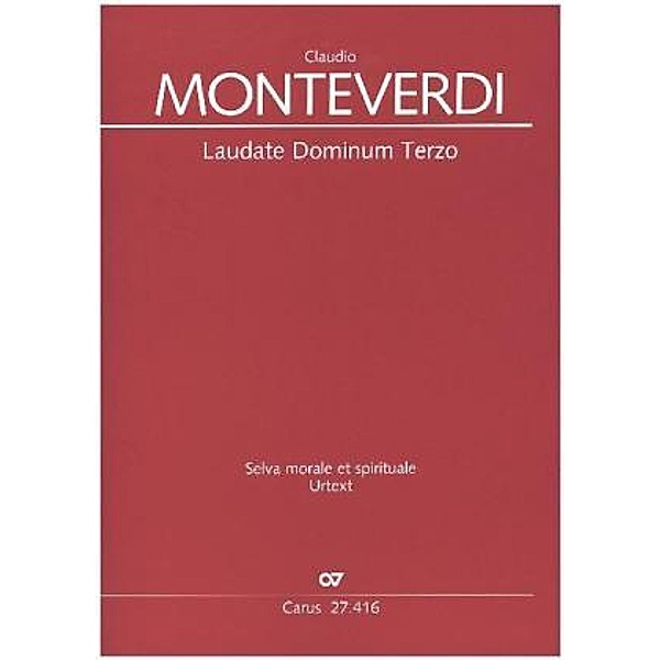 Laudate Dominum, Partitur, Claudio Monteverdi