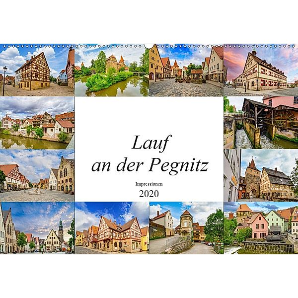 Lauf an der Pegnitz Impressionen (Wandkalender 2020 DIN A2 quer), Dirk Meutzner