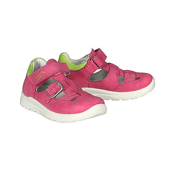 Superfit Lauflern-Sandalen MEL mit Zehenschutz in pink