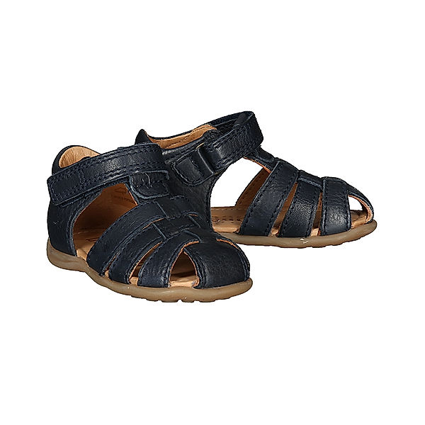 bisgaard Lauflern-Sandalen MINI mit Zehenschutz in navy