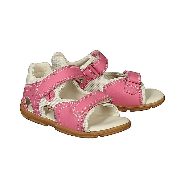 elefanten Lauflern-Sandalen TERRA TIZIANA in pink/weiss