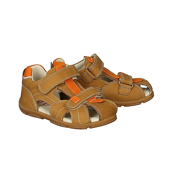 elefanten Lauflern-Sandalen TERRA TOMMY mit Zehenschutz in bronze