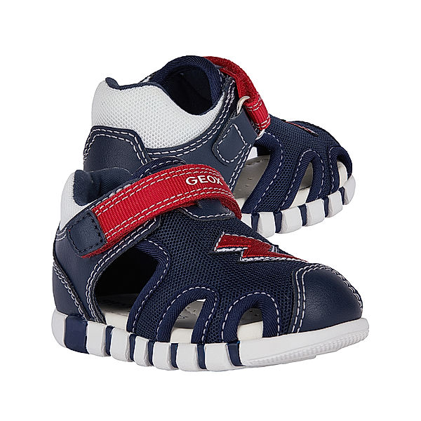 GEOX Lauflernsandalen B IUPIDOO B in navy&red