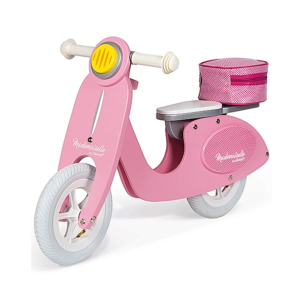 Janod Laufrad SCOOTER MADEMOISELLE in rosa
