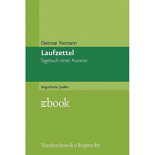 Laufzettel / Biografische Quellen., Dietmar Riemann