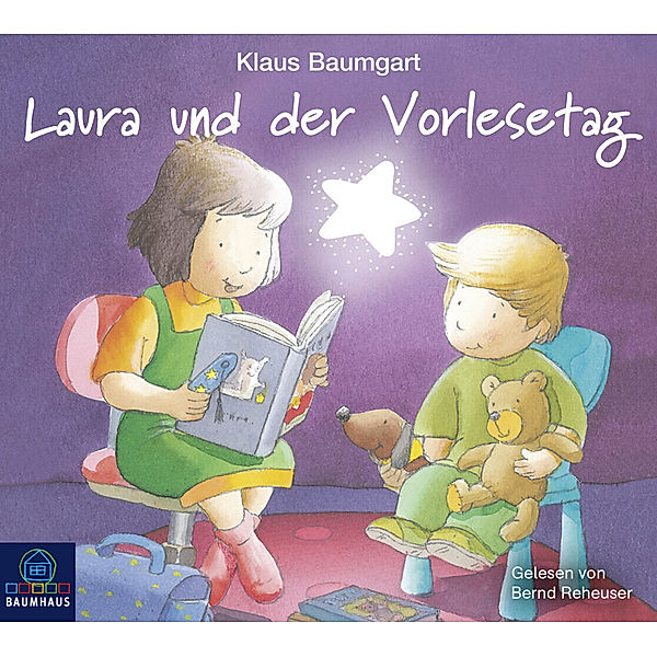 Laura und der Vorlesetag,1 Audio-CD, Klaus Baumgart