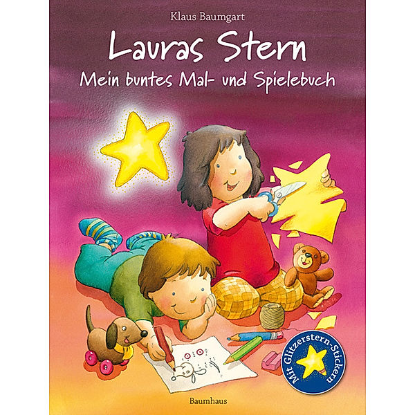 Lauras Stern - Bilderbücher / Lauras Stern - Mein buntes Mal- und Spielebuch, Klaus Baumgart, Cornelia Neudert