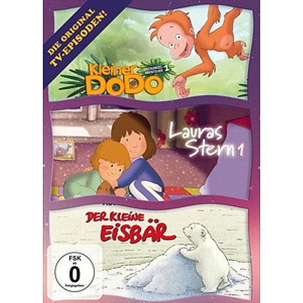 Lauras Stern / Kleiner Dodo / Der kleine Eisbär, Klaus Baumgart, Hans de Beer, Serena Romanelli