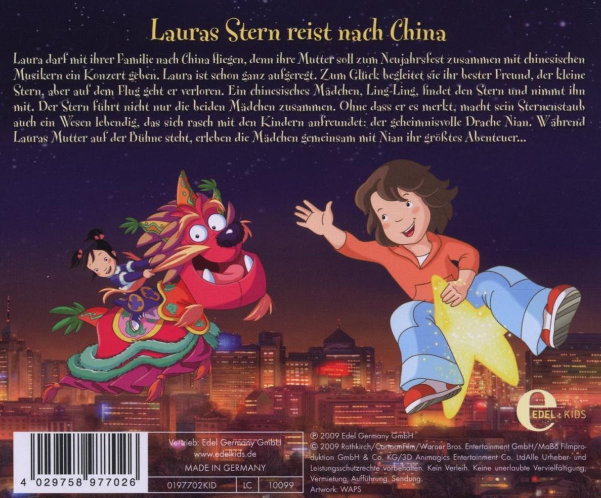 Lauras Stern und der geheimnisvolle Drache Nian, 1 Audio-CD Hörbuch