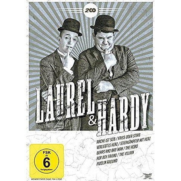 Laurel & Hardy Special-Edition Box (9 Filme), Stan Laurel, Oliver Hardy