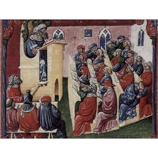 Laurentius de Voltolina - Henricus de Allemania vor seinen Schülern - 2.000 Teile (Puzzle)