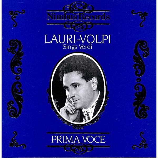 Lauri-Volpi Sings Verdi, Giacomo Lauri-Volpi