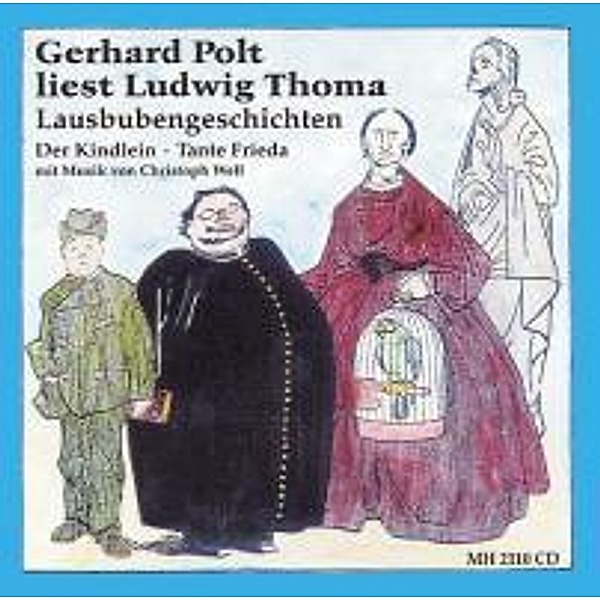 Lausbubengeschichten, 1 Audio-CD, Ludwig Thoma