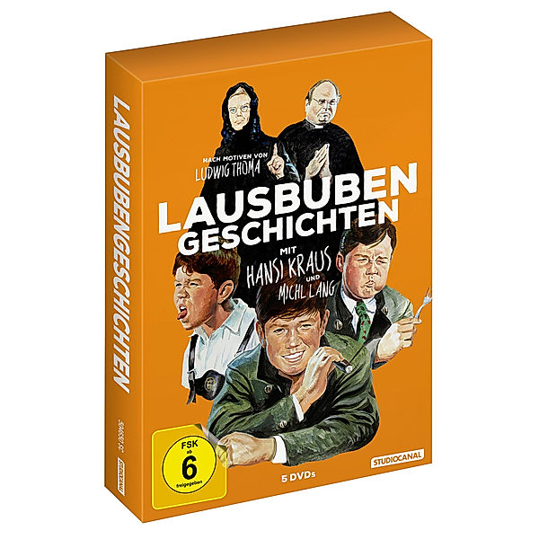 Lausbubengeschichten, Franz Seitz, Georg Laforet, Kurt Heuser, Ludwig Thoma