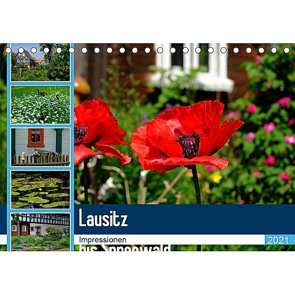 Lausitz bis Spreewald (Tischkalender 2021 DIN A5 quer), Nordstern