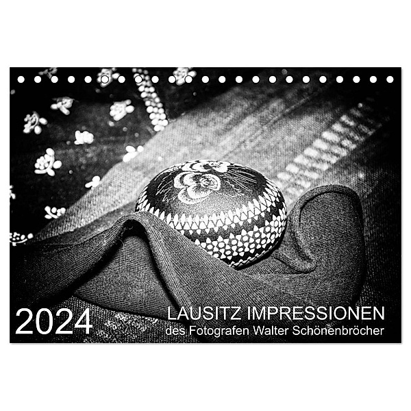 Lausitz Impressionen (Tischkalender 2024 DIN A5 quer), CALVENDO Monatskalender, Walter Schönenbröcher