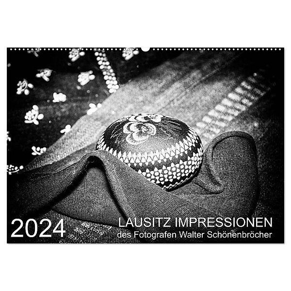 Lausitz Impressionen (Wandkalender 2024 DIN A2 quer), CALVENDO Monatskalender, Walter Schönenbröcher