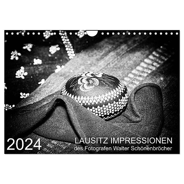 Lausitz Impressionen (Wandkalender 2024 DIN A4 quer), CALVENDO Monatskalender, Walter Schönenbröcher