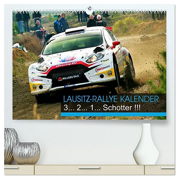Lausitz-Rallye Kalender (hochwertiger Premium Wandkalender 2024 DIN A2 quer), Kunstdruck in Hochglanz, Patrick Freiberg