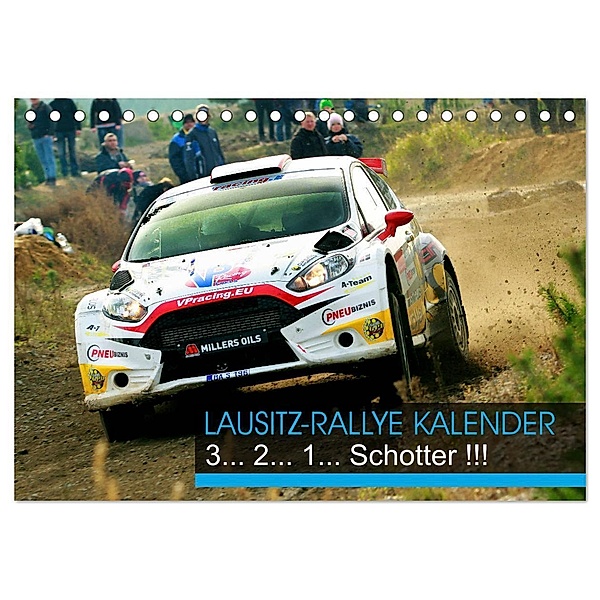 Lausitz-Rallye Kalender (Tischkalender 2025 DIN A5 quer), CALVENDO Monatskalender, Calvendo, Patrick Freiberg