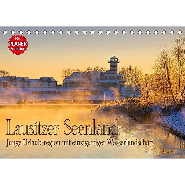 Lausitzer Seenland - Junge Urlaubsregion mit einzigartiger Wasserlandschaft (Tischkalender 2023 DIN A5 quer), LianeM