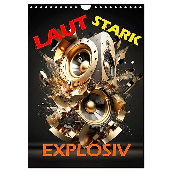 LAUT STARK EXPLOSIV (Wandkalender 2025 DIN A4 hoch), CALVENDO Monatskalender, Calvendo, Daniel Rohr
