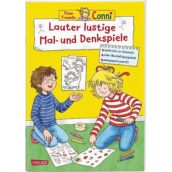 Lauter lustige Mal- und Denkspiele / Conni Gelbe Reihe Bd.47, Hanna Sörensen