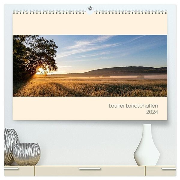 Lautrer Landschaften 2024 (hochwertiger Premium Wandkalender 2024 DIN A2 quer), Kunstdruck in Hochglanz, Patricia Flatow