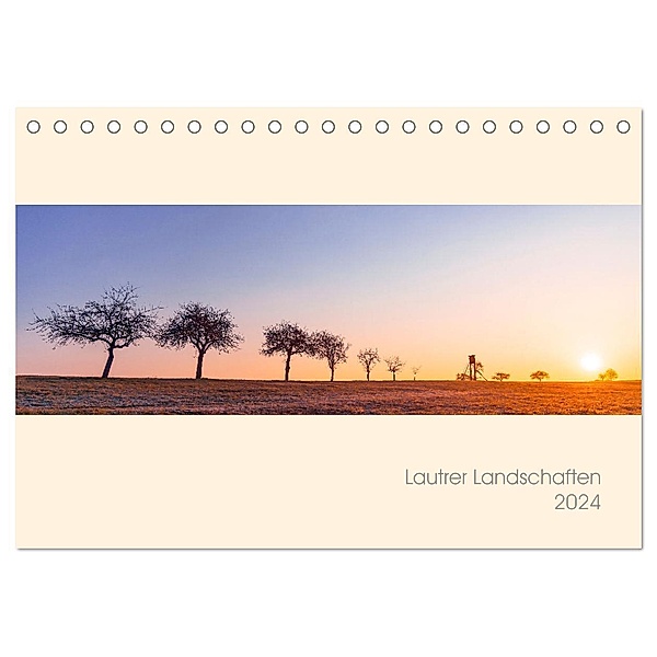 Lautrer Landschaften 2024 (Tischkalender 2024 DIN A5 quer), CALVENDO Monatskalender, Patricia Flatow