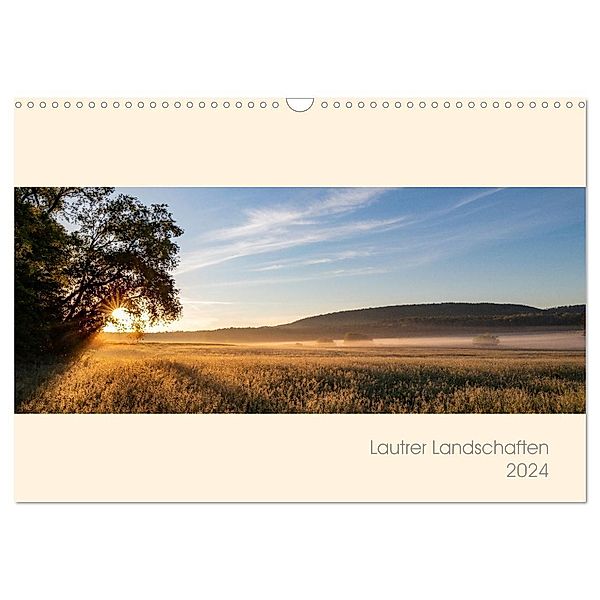 Lautrer Landschaften 2024 (Wandkalender 2024 DIN A3 quer), CALVENDO Monatskalender, Patricia Flatow