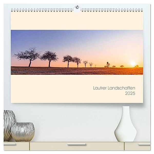 Lautrer Landschaften 2025 (hochwertiger Premium Wandkalender 2025 DIN A2 quer), Kunstdruck in Hochglanz, Calvendo, Patricia Flatow