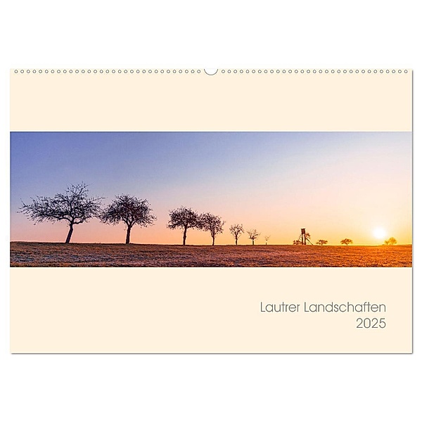 Lautrer Landschaften 2025 (Wandkalender 2025 DIN A2 quer), CALVENDO Monatskalender, Calvendo, Patricia Flatow