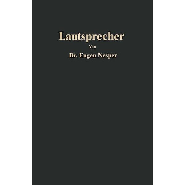 Lautsprecher, Eugen Nesper