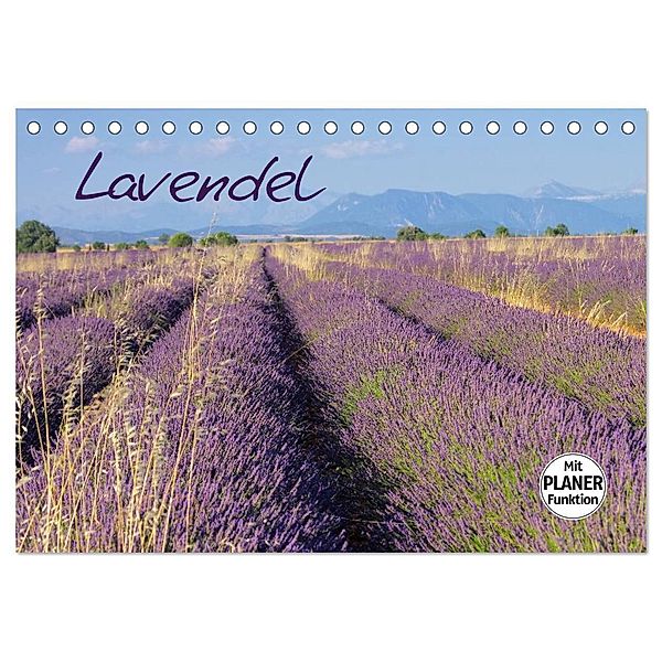 Lavendel (Tischkalender 2024 DIN A5 quer), CALVENDO Monatskalender, LianeM