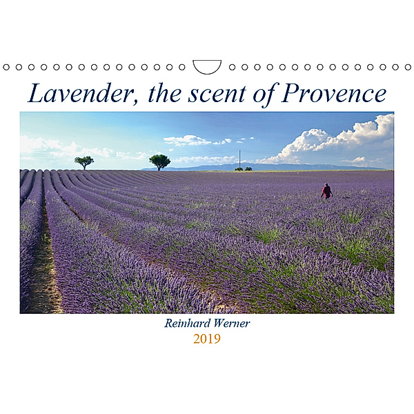 Lavender, the scent of Provence (Wall Calendar 2019 DIN A4 Landscape), Reinhard Werner
