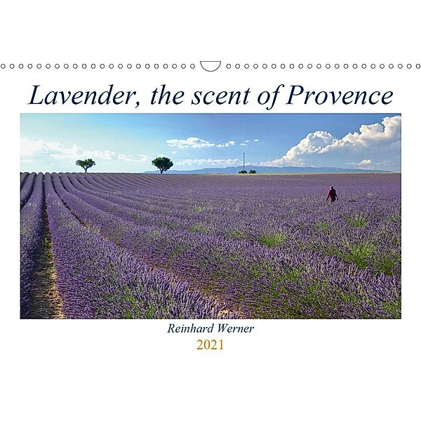 Lavender, the scent of Provence (Wall Calendar 2021 DIN A3 Landscape), Reinhard Werner