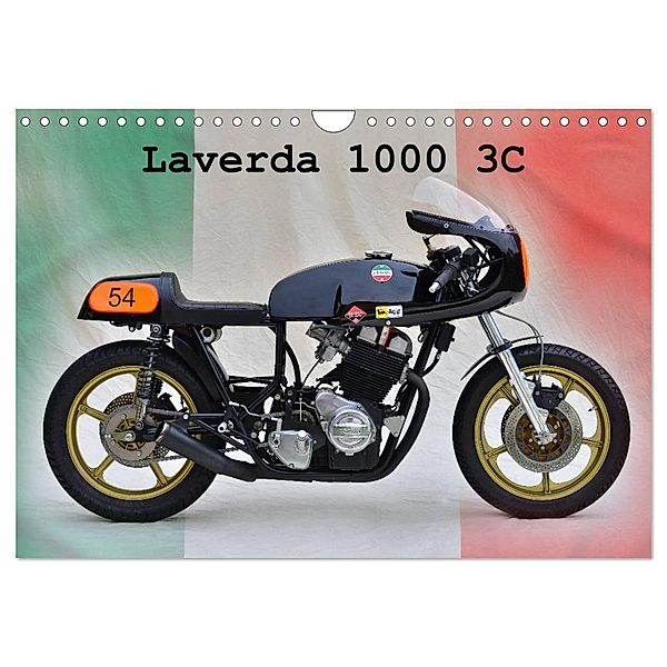 Laverda 1000 3C (Wandkalender 2024 DIN A4 quer), CALVENDO Monatskalender, Ingo Laue