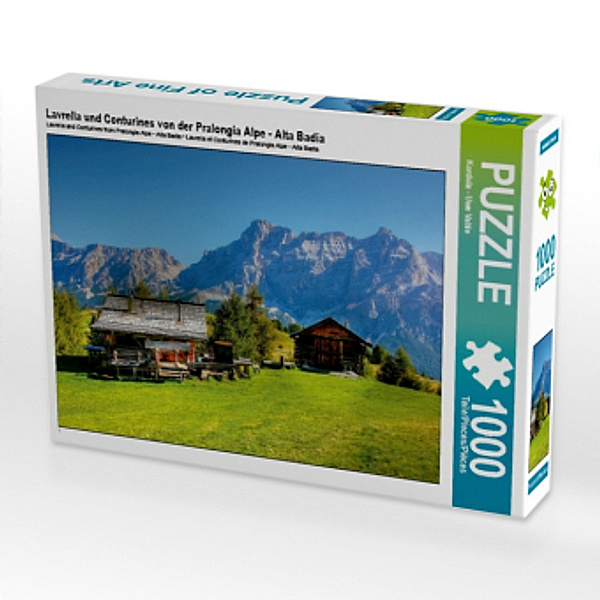 Lavrella und Conturines von der Pralongia Alpe - Alta Badia (Puzzle), Uwe Vahle