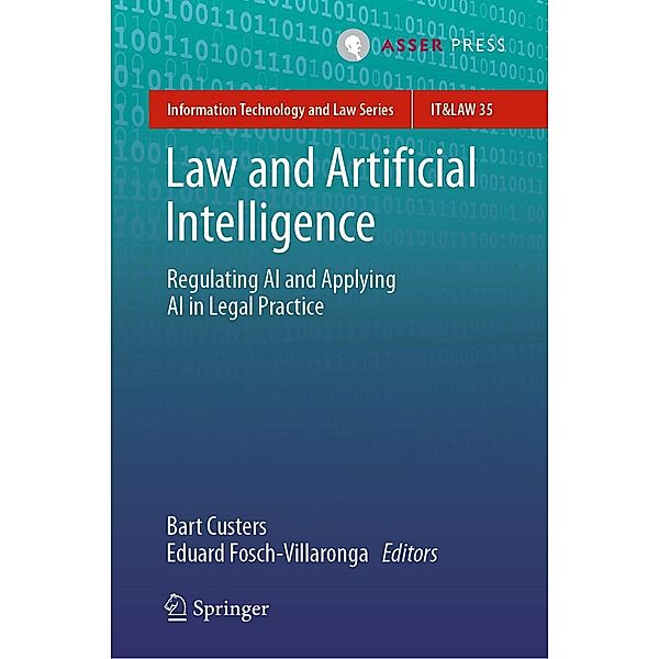 Law and Artificial Intelligence / Information Technology and Law Series Bd.35