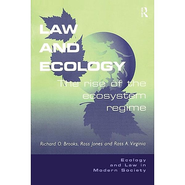 Law and Ecology, Richard O. Brooks, Ross Jones