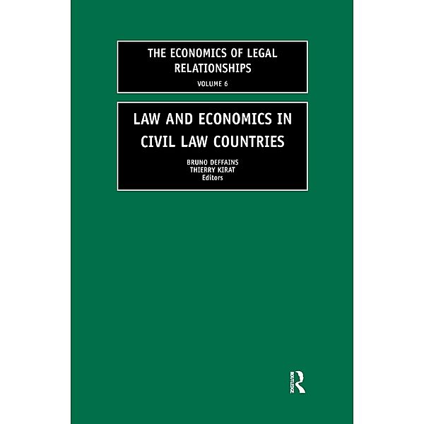 Law and Economics in Civil Law Countries