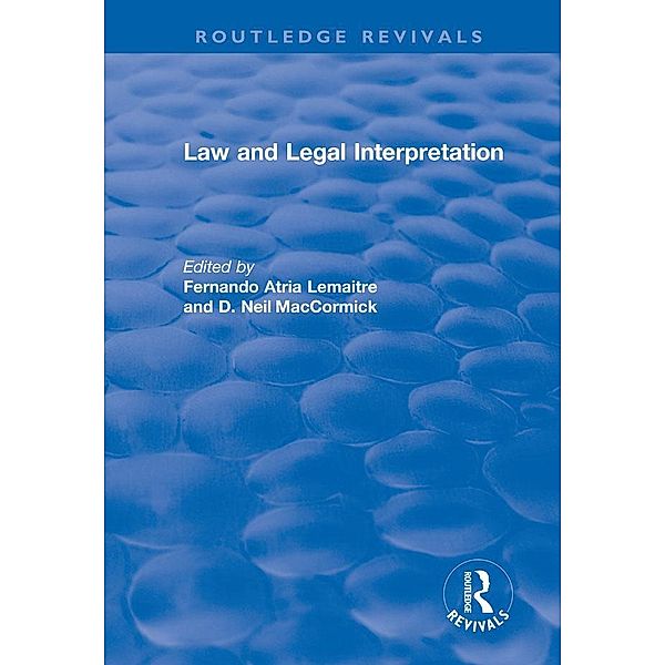 Law and Legal Interpretation