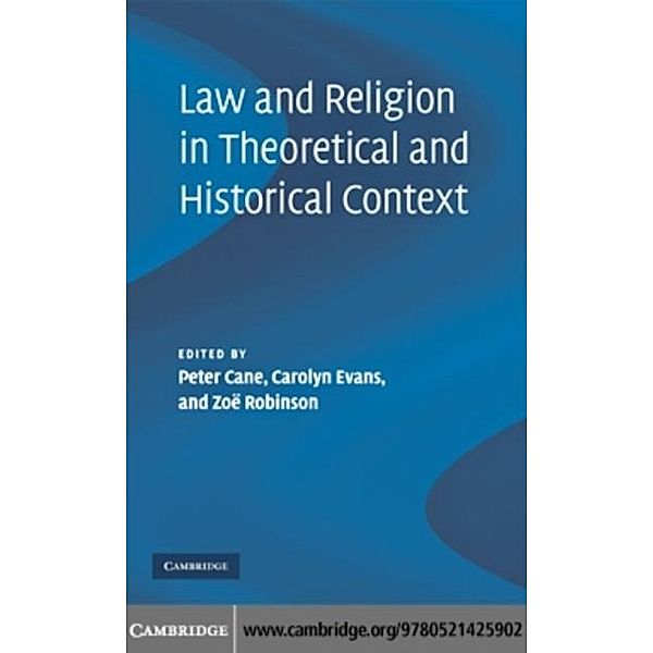 Law and Religion in Theoretical and Historical Context