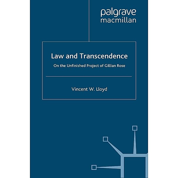 Law and Transcendence / Renewing Philosophy, V. Lloyd