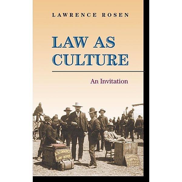 Law as Culture, Lawrence Rosen