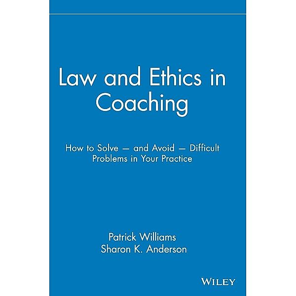Law Ethics Coaching, Williams, Anderson