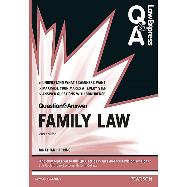 Law Express Question and Answer: Family Law PDF eBook, Jonathan Herring