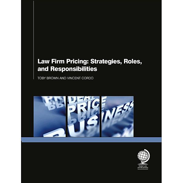 Law Firm Pricing, Toby Brown, Vincent Cordo