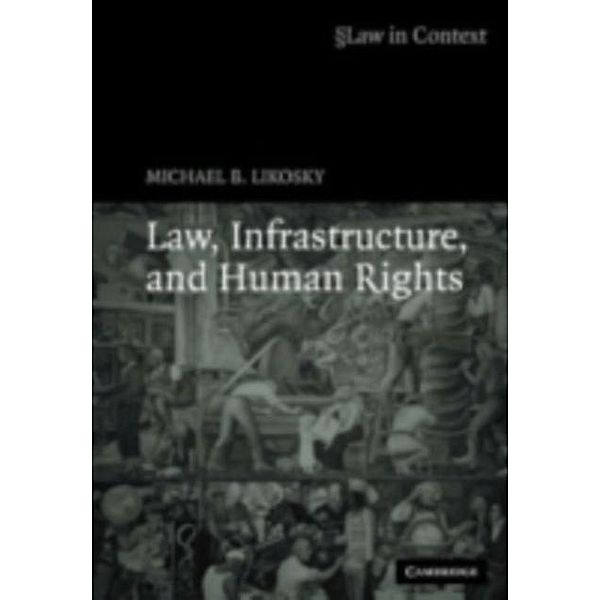 Law, Infrastructure and Human Rights, Michael B. Likosky